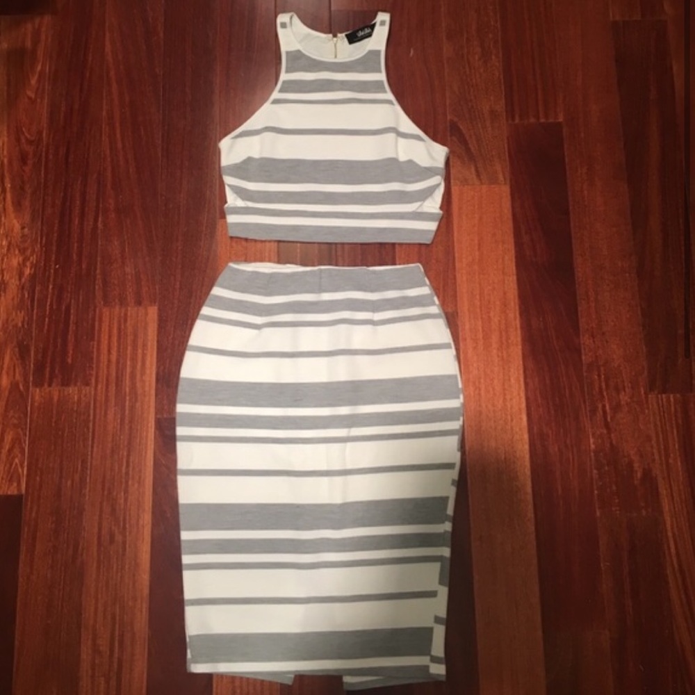 Lulus crop top and skirt set!! 💞💞